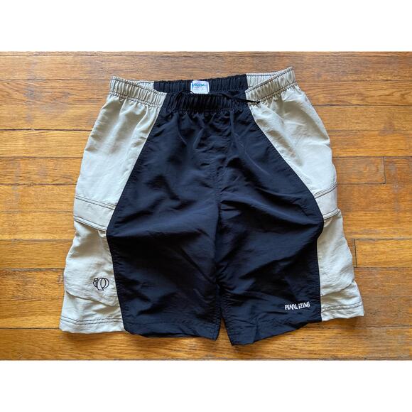 PEARL IZUMI Black/Tan Performance Padded Bike Shorts Mens sz XL - Picture 1 of 12